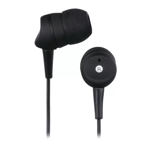 Fülhallgató HAMA BASIC4MUSIC in-ear fekete Fülhallgató HAMA BASIC4MUSIC in-ear fekete
