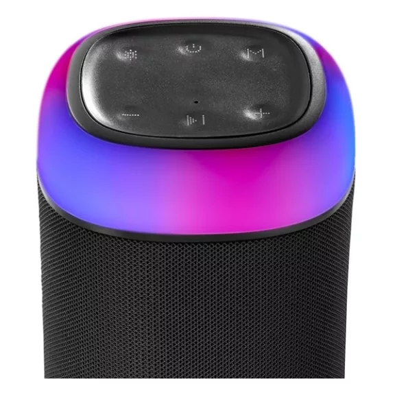 Hangszóró HAMA Shine 2.0 Bluetooth 30W RGB LED fekete Hangszóró HAMA Shine 2.0 Bluetooth 30W RGB LED fekete