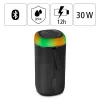 Hangszóró HAMA Shine 2.0 Bluetooth 30W RGB LED fekete
