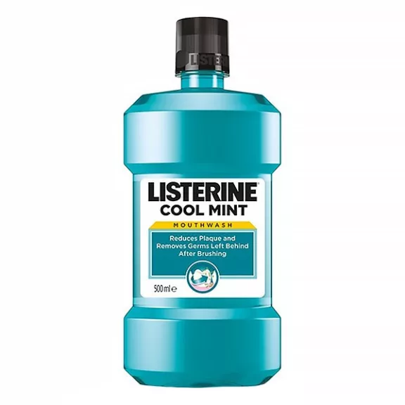 Szájvíz LISTERINE Cool Mint 500 ml Szájvíz LISTERINE Cool Mint 500 ml