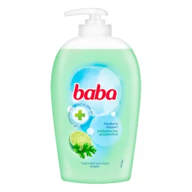   Folyékony szappan utántöltő BABA antibakteriális Lime 500 ml
