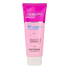  CLEANME_LIFE Kézkrém CLEANME.LIFE soft repair gránátalma 75 ml