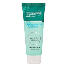   CLEANME_LIFE Kézkrém CLEANME.LIFE deep repair zöld terápia 75 ml