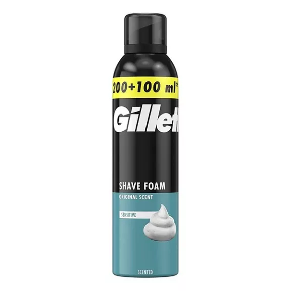 Borotvahab GILLETTE Sensitive 300ml Borotvahab GILLETTE Sensitive 300ml