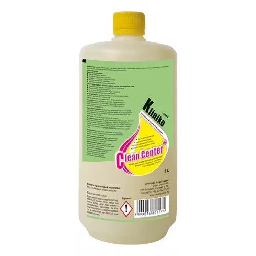 Folyékony szappan utántöltő CLEAN CENTER Kliniko-sept fertőtlenítő hatású 1L