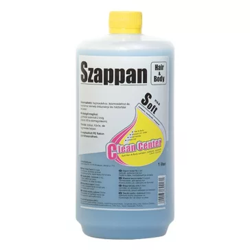   Folyékony szappan utántöltő CLEAN CENTER Soft hair&body 1L