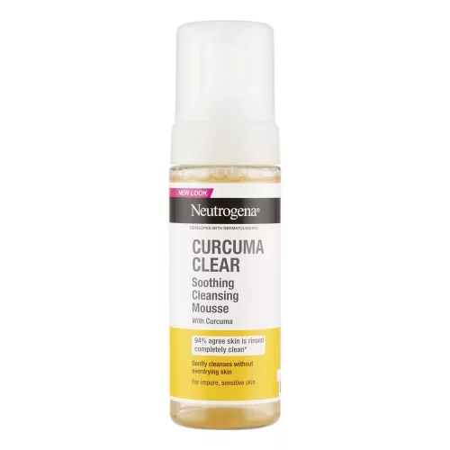 Arctisztitó gél NEUTROGENA curcuma clear mousse clenser 150 ml