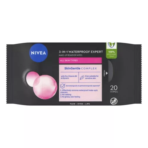 Arctisztító kendő NIVEA expert micellás 20 db