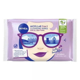 Arctisztító kendő NIVEA minden bőr típusra 25 db