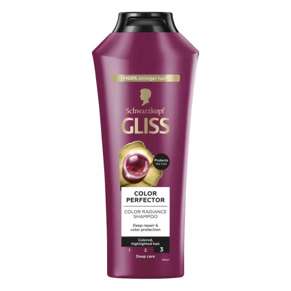 Sampon GLISS ragyogó szín&véd 250 ml Sampon GLISS ragyogó szín&véd 250 ml