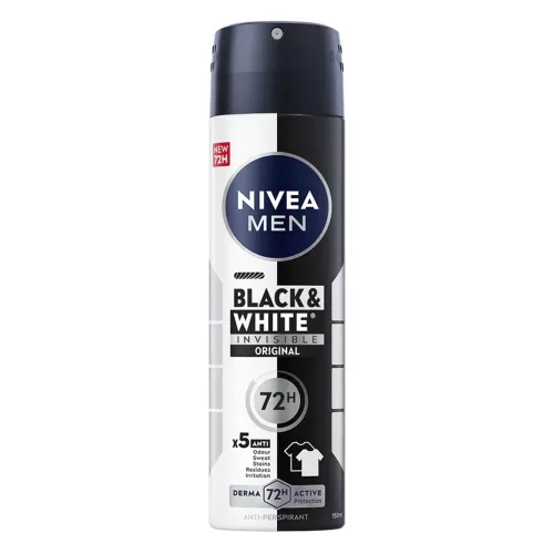 Izzadásgátló deo NIVEA MEN B&W invisible ultimate impact 150 ml