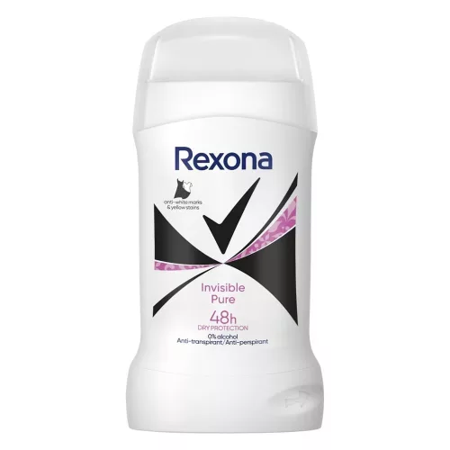 Izzadásgátló stift REXONA invisible pure 40 ml