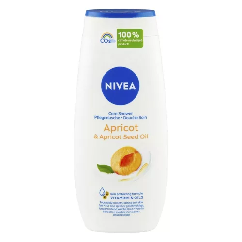 Tusfürdő NIVEA care & apricot 250 ml