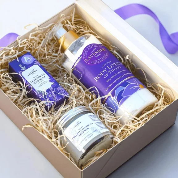 Ajándékcsomag LAVENDER TIHANY Rituals box 3 darabos Ajándékcsomag LAVENDER TIHANY Rituals box 3 darabos