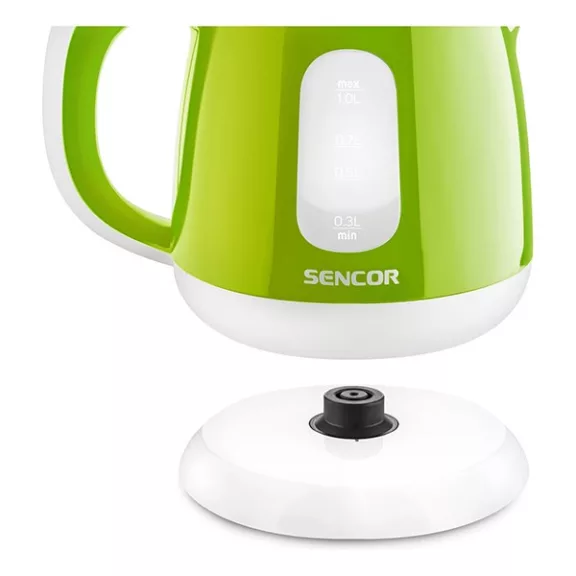 Vízforraló SENCOR SWK 1011GR 1100W 1 liter zöld Vízforraló SENCOR SWK 1011GR 1100W 1 liter zöld