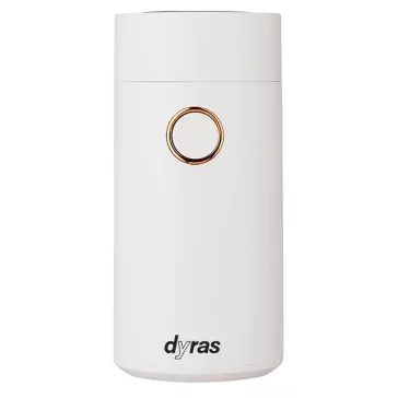 Kávédaráló DYRAS CFFG-250WH fehér