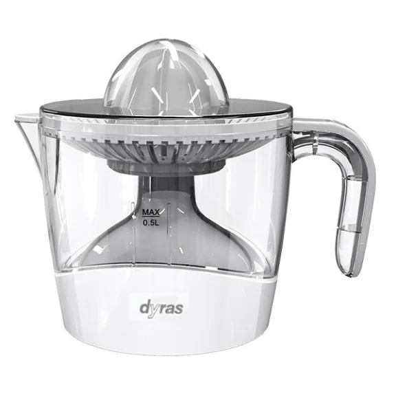 Gyümölcsfacsaró DYRAS J-881WH elektromos 20W fehér Gyümölcsfacsaró DYRAS J-881WH elektromos 20W fehér