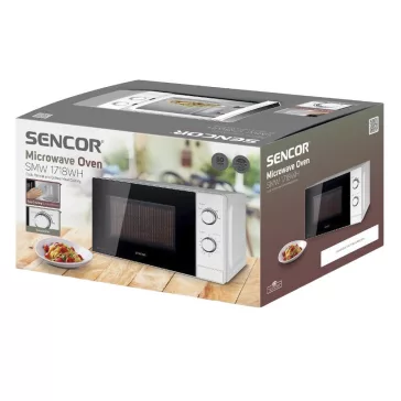 Mikrohullámú sütő SENCOR SMW 1718WH 20 liter 700W fehér