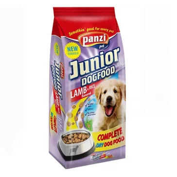   Állateledel száraz PANZI Regular junior kutyáknak bárányhússal 2 kg