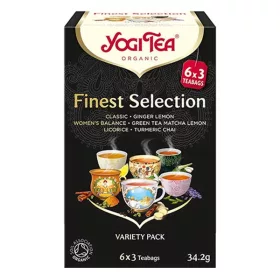   Bio tea YOGI TEA Teaválogatás a legfinomabbakból 18 filter/doboz