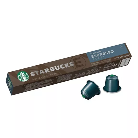 Kávékapszula STARBUCKS by Nespresso Espresso Roast 10 kapszula/doboz Kávékapszula STARBUCKS by Nespresso Espresso Roast 10 kapszula/doboz