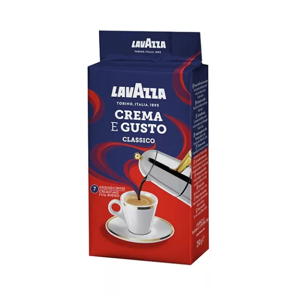 Kávé őrölt LAVAZZA Creme & Gusto 250 g Kávé őrölt LAVAZZA Creme & Gusto 250 g