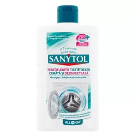 Fertőtlenítő mosógép tisztító SANYTOL 250ml