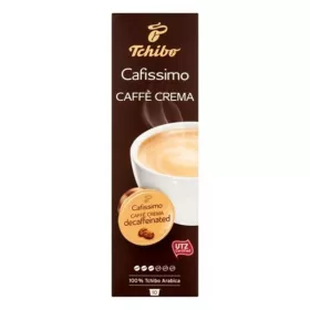   Kávékapszula TCHIBO Cafissimo Caffé Crema koffeinmentes 10 kapszula/doboz