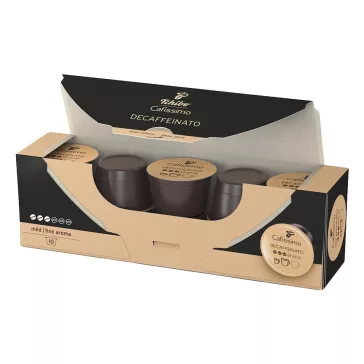   Kávékapszula TCHIBO Cafissimo Caffé Crema koffeinmentes 10 kapszula/doboz