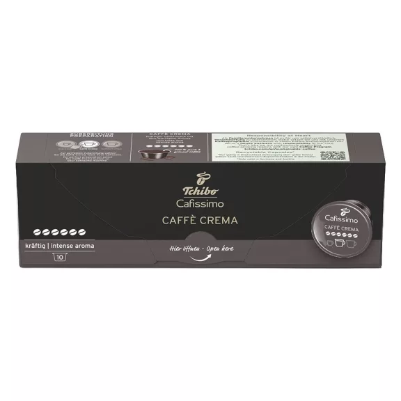 Kávékapszula TCHIBO Cafissimo Espresso Intense Aroma 10 kapszula/doboz Kávékapszula TCHIBO Cafissimo Espresso Intense Aroma 10 kapszula/doboz