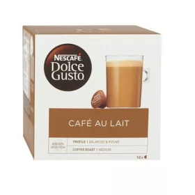   Kávékapszula NESCAFE Dolce Gusto Café au Lait 16 kapszula/doboz