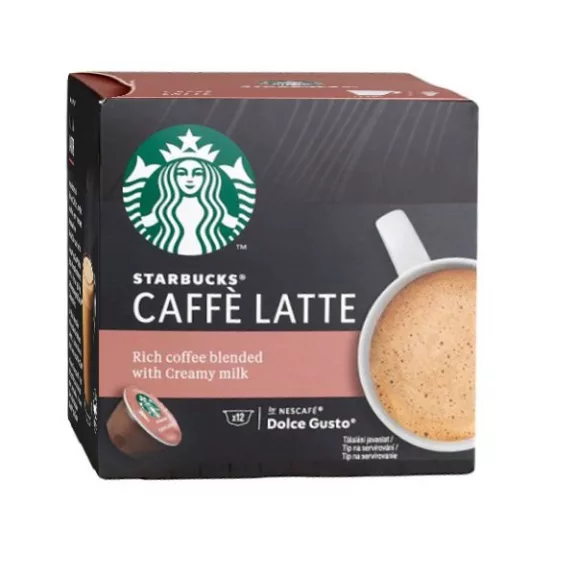Kávékapszula STARBUCKS by Nespresso Caffé Latte 12 kapszula/doboz Kávékapszula STARBUCKS by Nespresso Caffé Latte 12 kapszula/doboz