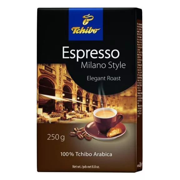 Kávé őrölt TCHIBO Espresso Milano 250 g Kávé őrölt TCHIBO Espresso Milano 250 g