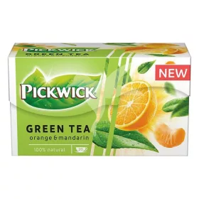 Zöld tea PICKWICK narancs-mandarin 20 filter/doboz