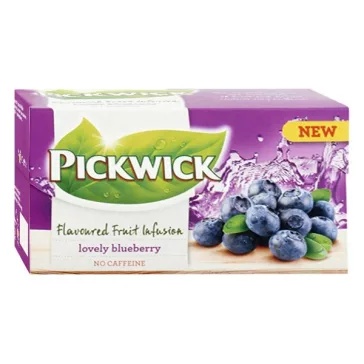   Gyümölcstea PICKWICK Fruit Fusion fekete áfonya 20 filter/doboz
