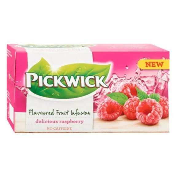 Gyümölcstea PICKWICK Fruit Fusion málna 20 filter/doboz Gyümölcstea PICKWICK Fruit Fusion málna 20 filter/doboz