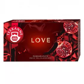   Gyümölcstea TEEKANNE World of Fruits LOVE gránátalma és őszibarack 20 filter/doboz