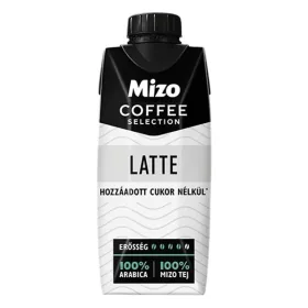   Kávés tej MIZO Coffe Selection Latte hozzáadott cukor nélkül UHT 0,25L
