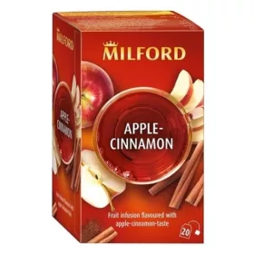 Gyümölcstea MILFORD alma és fahéj 20 filter/doboz