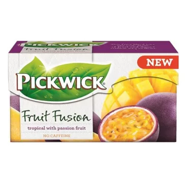   Gyümölcstea PICKWICK Fruit Fusion Tropical mango-maracuja 20 filter/doboz