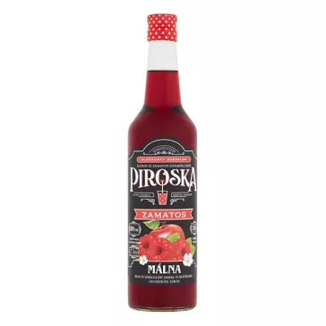 Szörp PIROSKA málna üveges 0,7L