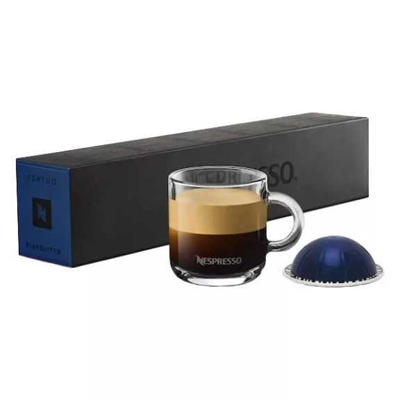 Kávékapszula NESPRESSO Vertuo Espresso Diavolitto 10 darabos Kávékapszula NESPRESSO Vertuo Espresso Diavolitto 10 darabos