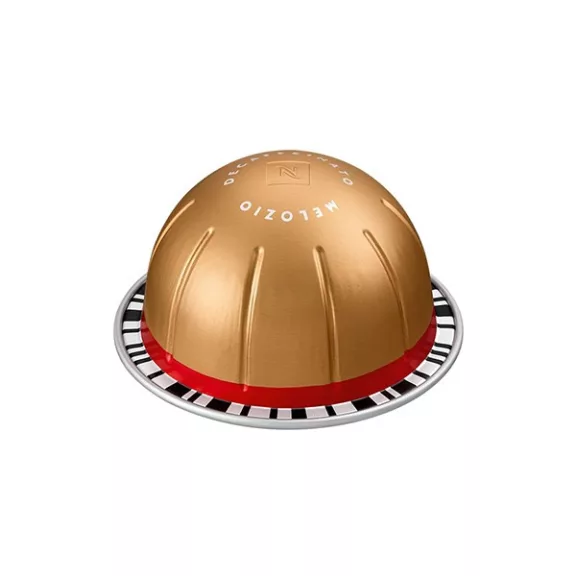 Kávékapszula NESPRESSO Vertuo Melozio Decaffeinato koffeinmentes 10 darabos Kávékapszula NESPRESSO Vertuo Melozio Decaffeinato koffeinmentes 10 darabos