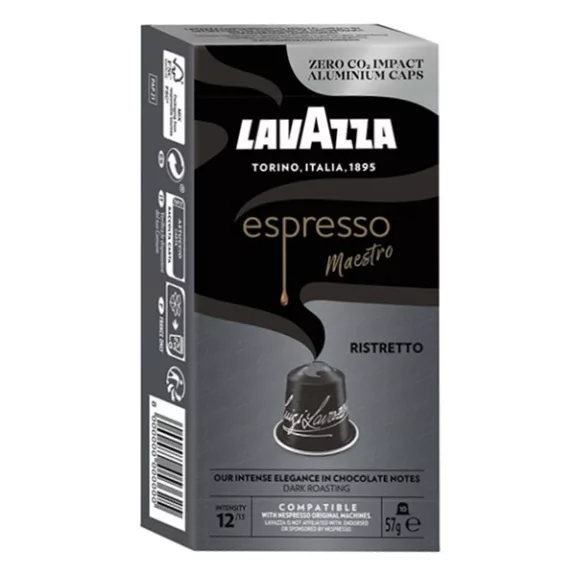 Kávékapszula LAVAZZA Nespresso Espresso Ristretto 10 kapszula/doboz Kávékapszula LAVAZZA Nespresso Espresso Ristretto 10 kapszula/doboz