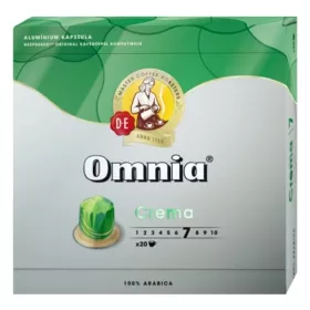   Kávékapszula DOUWE EGBERTS Omnia Nespresso Espresso Crema 20 kapszula/doboz