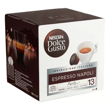   NESCAFE Kávékapszula NESCAFÉ Dolce Gusto Espresso Napoli 16 kapszula/doboz