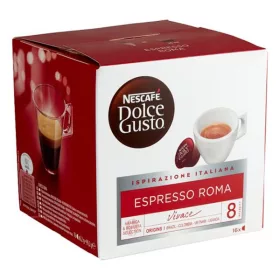   NESCAFE Kávékapszula NESCAFÉ Dolce Gusto Espresso Roma 16 kapszula/doboz