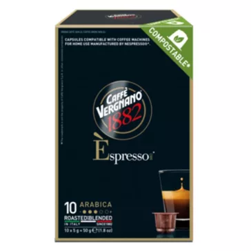  Kávékapszula CAFFÉ VERGNANO Nespresso Arabica 10 kapszula/doboz