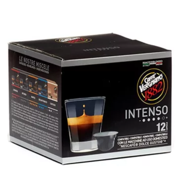   Kávékapszula CAFFÉ VERGNANO Dolce Gusto Intenso 12 kapszula/doboz
