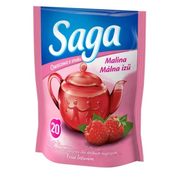 Gyümölcstea SAGA Málna 20 filter/tasak